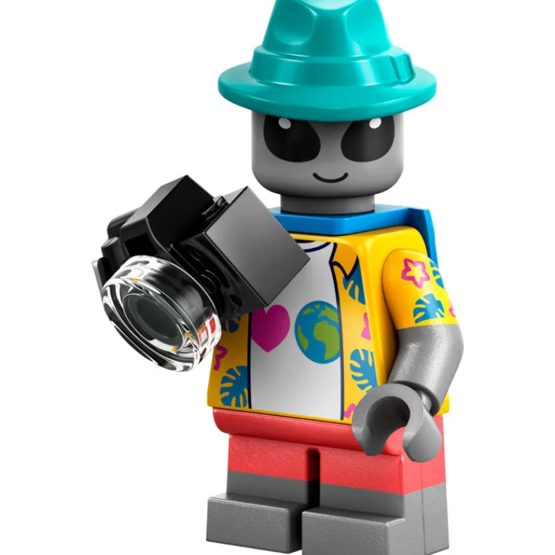 Collectible Minifigures>The Brick Show Shop Alien Tourist - LEGO Collectible Minifigure 71046 (Series 26) (2024)