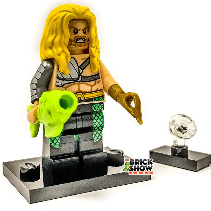 Dc Comics | Collectible Minifigures>The Brick Show Shop Aquaman - LEGO DC Comics Collectible Minifigure (Series 1)