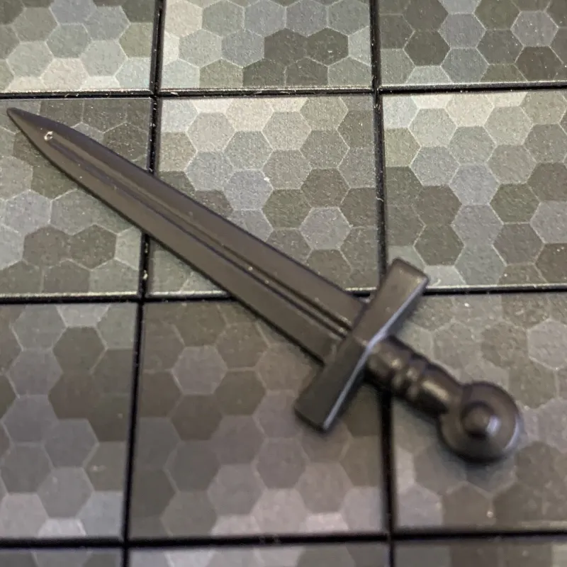 Brick Warriors>The Brick Show Shop Arming Sword for LEGO Minifigures