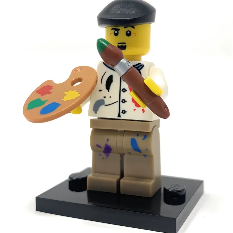 Collectible Minifigures>The Brick Show Shop Artist - LEGO Series 4 Collectible Minifigure