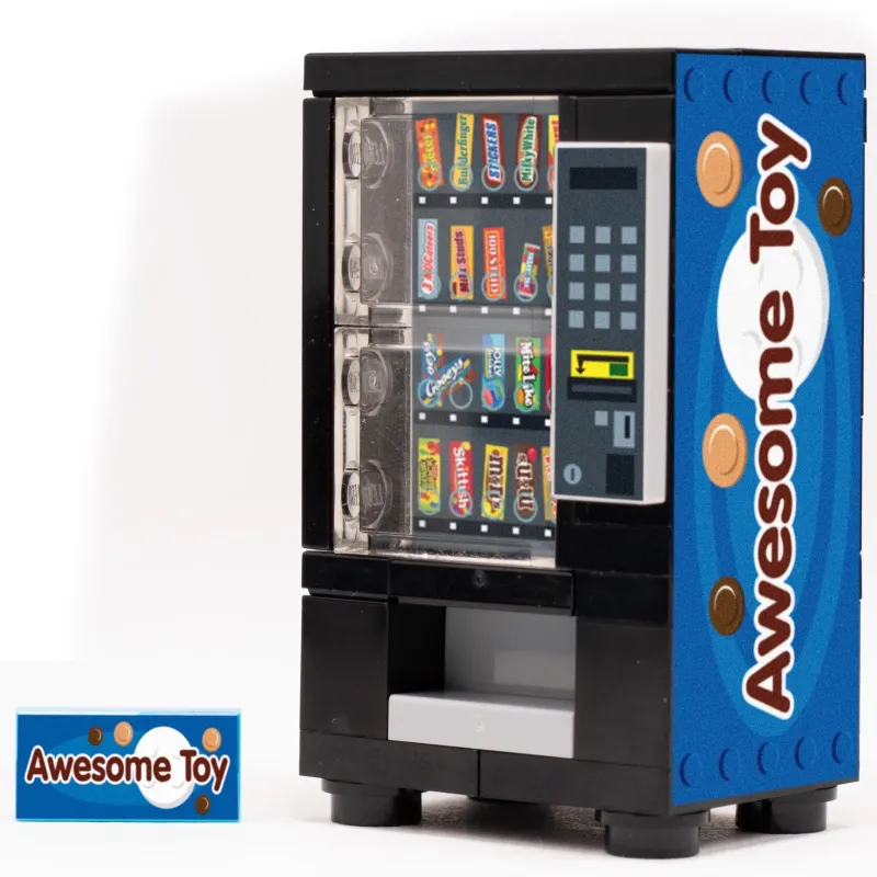 B3 Customs | Vending Machines>The Brick Show Shop Awesome Toy B3 Customs® Vending Machine Building Set
