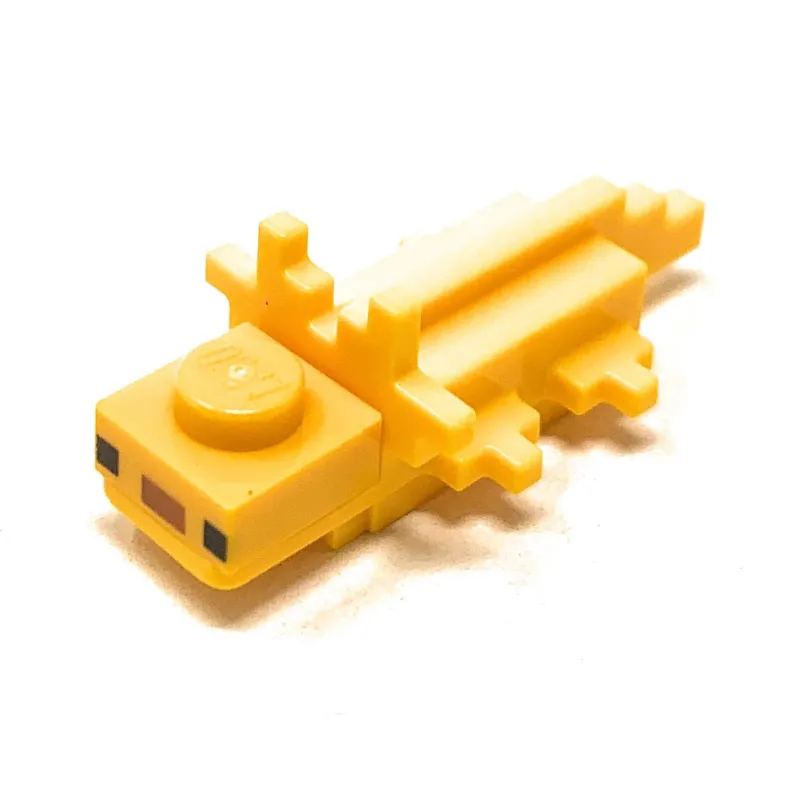 Minecraft>The Brick Show Shop Axolotl - LEGO Minecraft Minifigure (2022)