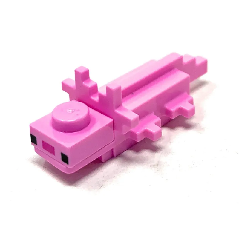 Minecraft>The Brick Show Shop Axolotl - LEGO Minecraft Minifigure (2022)