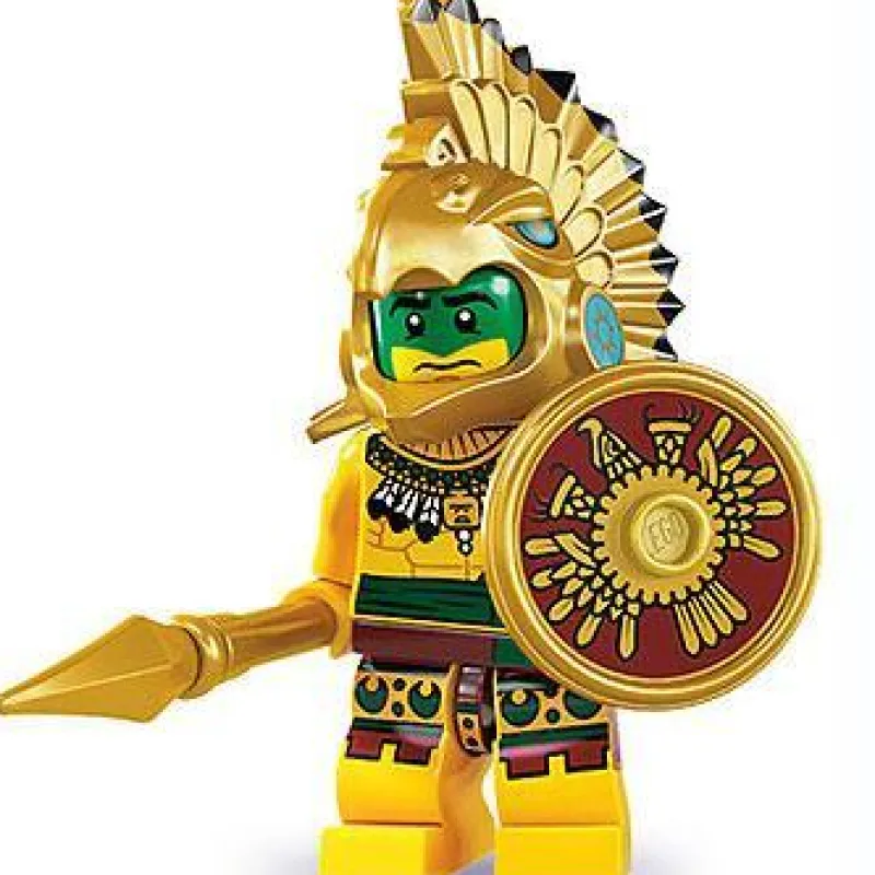 Collectible Minifigures>The Brick Show Shop Aztec Warrior - Series 7 LEGO Collectible Minifigure (2012)