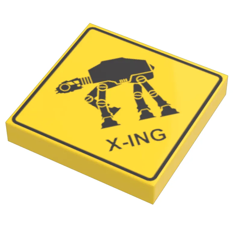 B3 Customs | Custom Parts>The Brick Show Shop B3 Customs® AT-AT Xing Sign using LEGO bricks