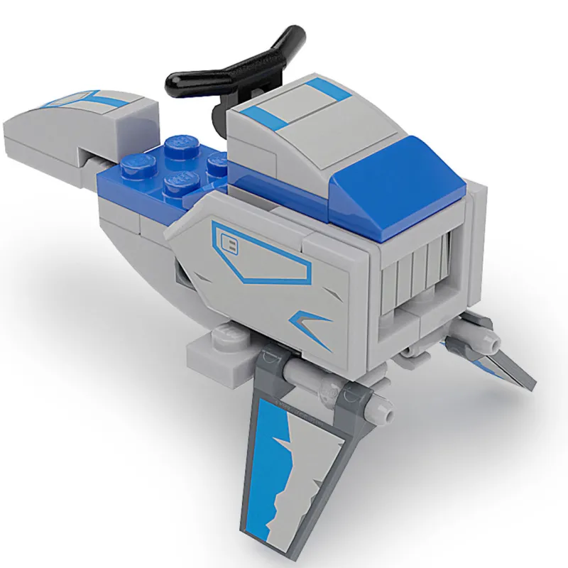 B3 Customs | Vehicles>The Brick Show Shop B3 Customs® Balutar-class Swoop Speeder Bike Custom Building Set