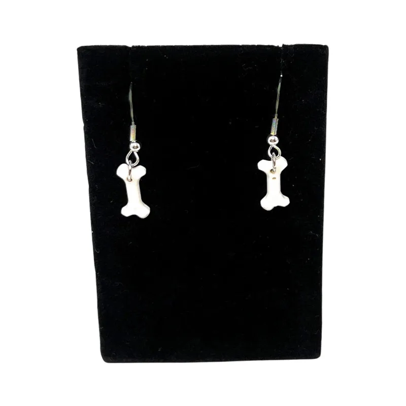 B3 Customs | Lego Jewelry>The Brick Show Shop B3 Customs® Bone Earrings made from LEGO Bricks