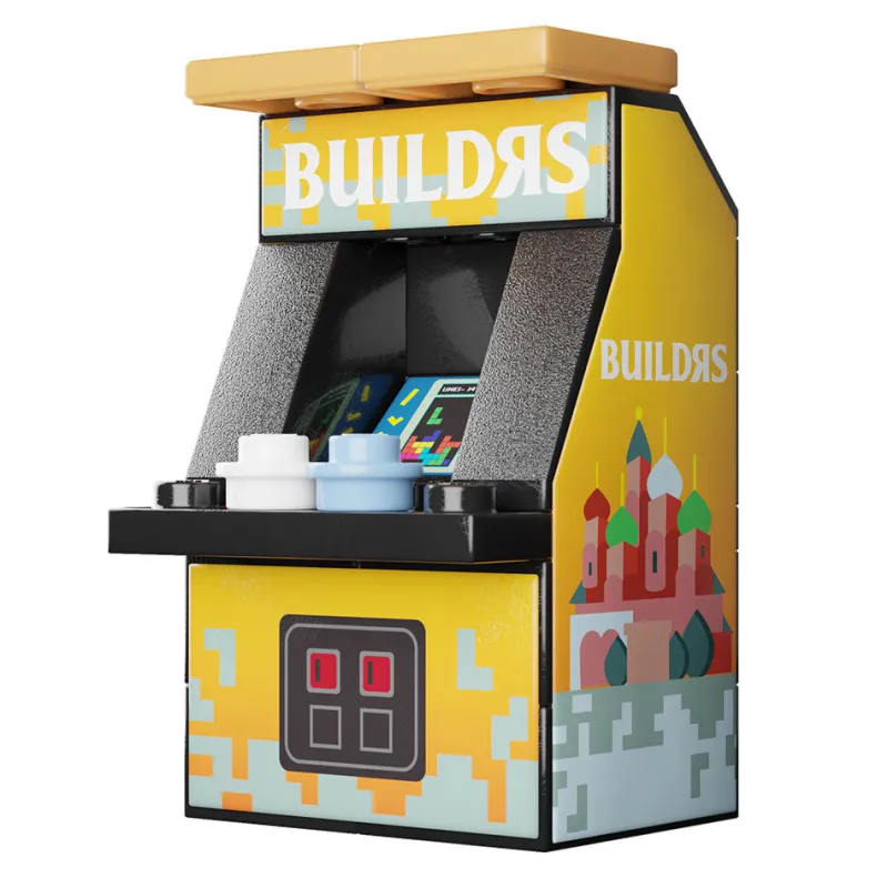 B3 Customs | Arcade>The Brick Show Shop B3 Customs BUILDᴙS Arcade Machine Building Set made using LEGO parts