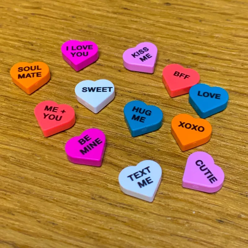 B3 Customs | Custom Parts>The Brick Show Shop B3 Customs® Candy Heart Parts Pack
