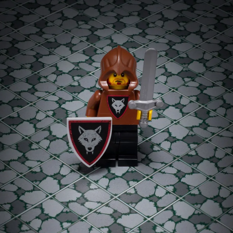 B3 Customs | Custom Parts>The Brick Show Shop B3 Customs® Cobblestone Tile Part Pack (20 Tiles) - made with LEGO bricks