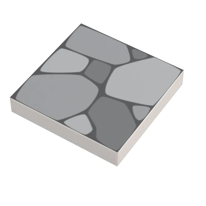 B3 Customs | Custom Parts>The Brick Show Shop B3 Customs® Cobblestone Tile Part Pack (20 Tiles) - made with LEGO bricks