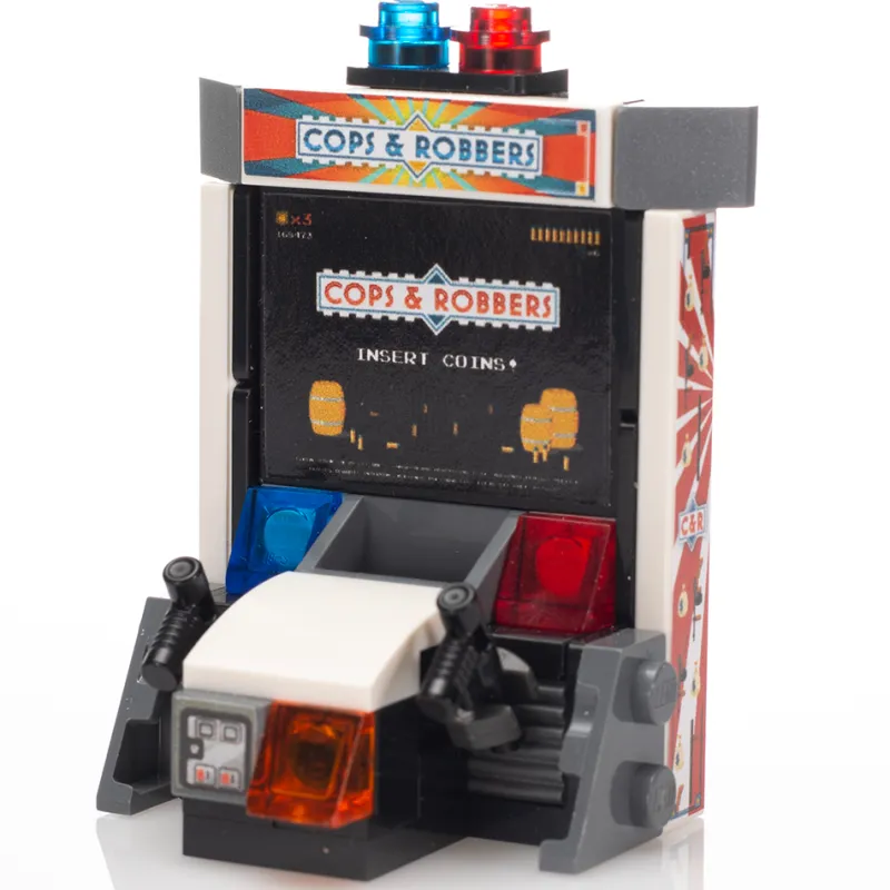 B3 Customs | Arcade>The Brick Show Shop B3 Customs® Cops & Robbers Arcade Game