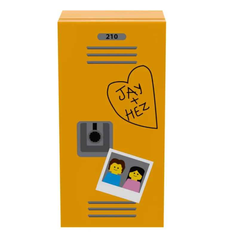 B3 Customs | Custom Parts>The Brick Show Shop B3 Customs® Filing Cabinet for LEGO Minifigs