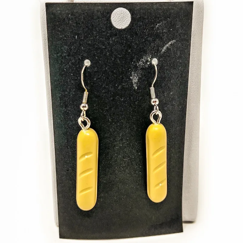 B3 Customs | Lego Jewelry>The Brick Show Shop B3 Customs® French Bread Earrings made from LEGO Bricks
