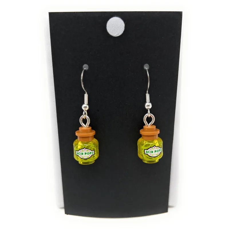 Lego Jewelry | B3 Customs>The Brick Show Shop B3 Customs® Harry Potter Acid Pops Earrings