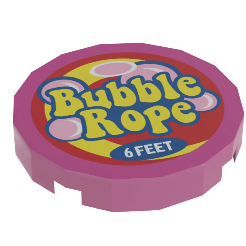 B3 Customs | Custom Parts>The Brick Show Shop B3 Customs® Minifig Bubble Rope using LEGO bricks
