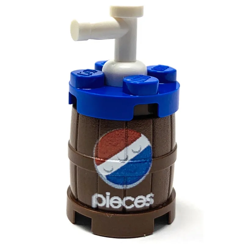 B3 Customs | Custom Parts>The Brick Show Shop B3 Customs® Pieces Soda Barrel Keg w/ Tap