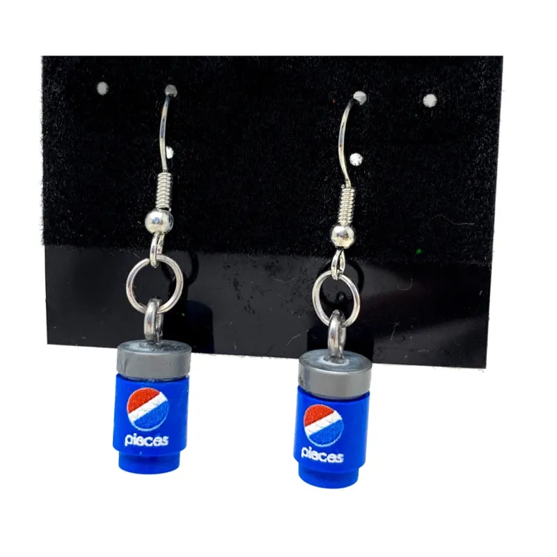 B3 Customs | Lego Jewelry>The Brick Show Shop B3 Customs® Pieces Soda Earrings made from LEGO Bricks