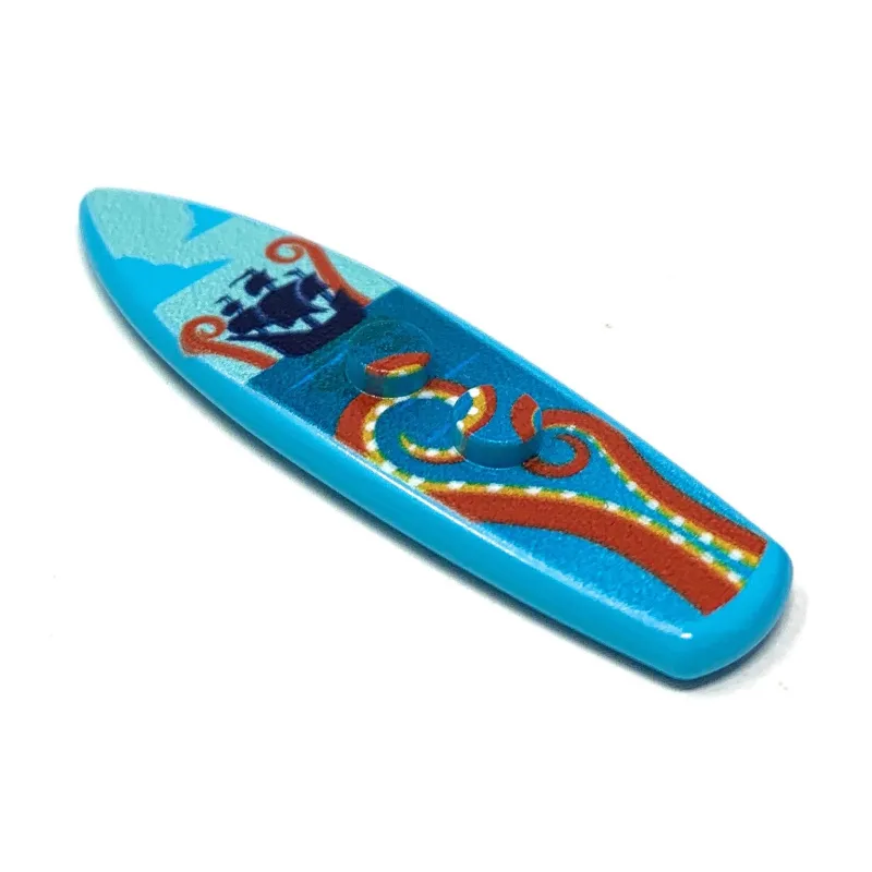 B3 Customs | Custom Parts>The Brick Show Shop B3 Customs® Printed Kraken Surfboard made from LEGO® bricks
