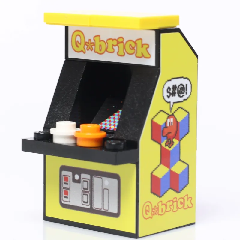 B3 Customs | Arcade>The Brick Show Shop B3 Customs Q*Brick Arcade Machine made from LEGO parts