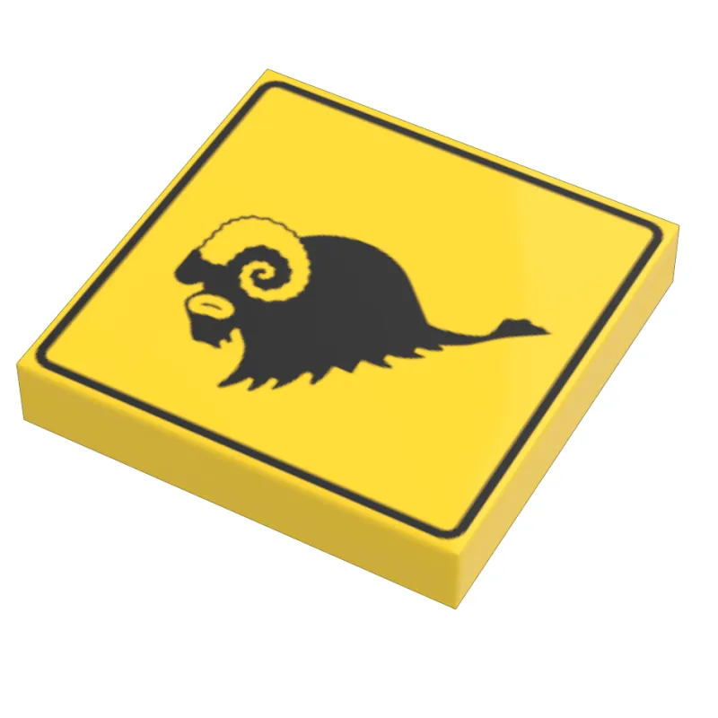 B3 Customs | Custom Parts>The Brick Show Shop B3 Customs® Tauntaun Xing Sign using LEGO bricks
