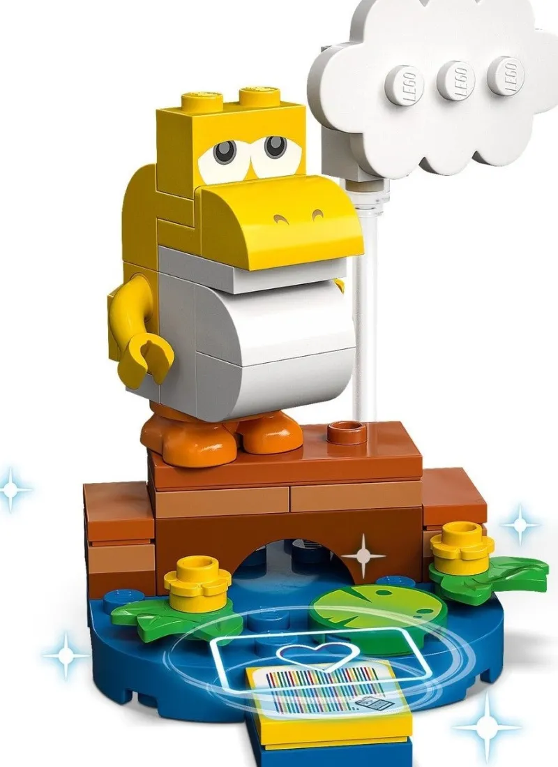 Super Mario>The Brick Show Shop Baby Yoshi (Series 5) - LEGO 71410 Super Mario Character Minifigure (2
