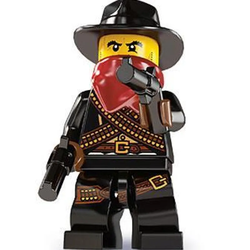 Collectible Minifigures>The Brick Show Shop Bandit - LEGO Series 6 Collectible Minifigure (2012)