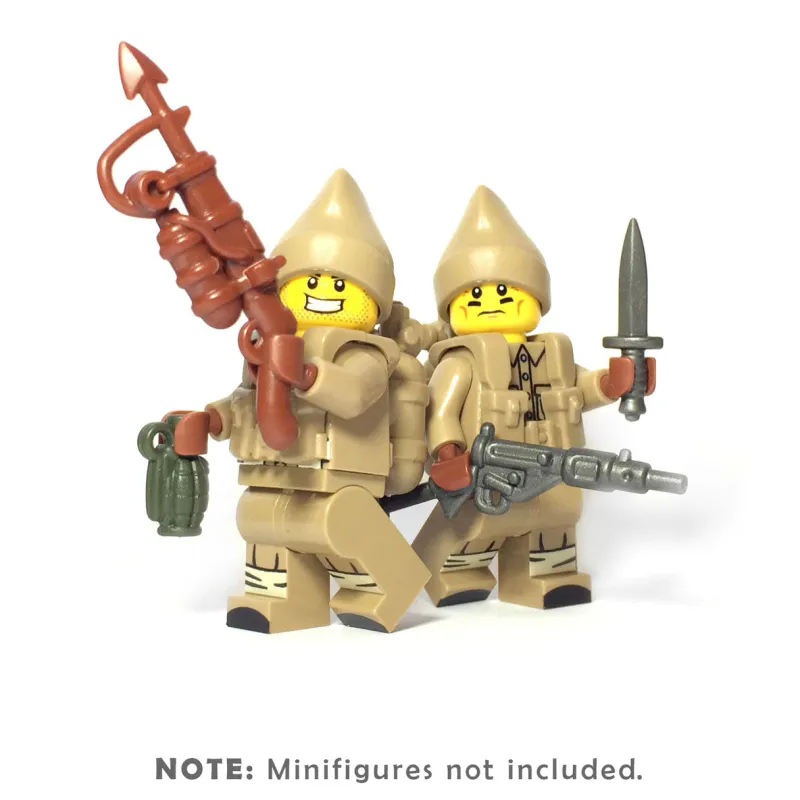 Brick Warriors>The Brick Show Shop Bandito Brick Warriors Minifigure Pack - LEGO Compatible