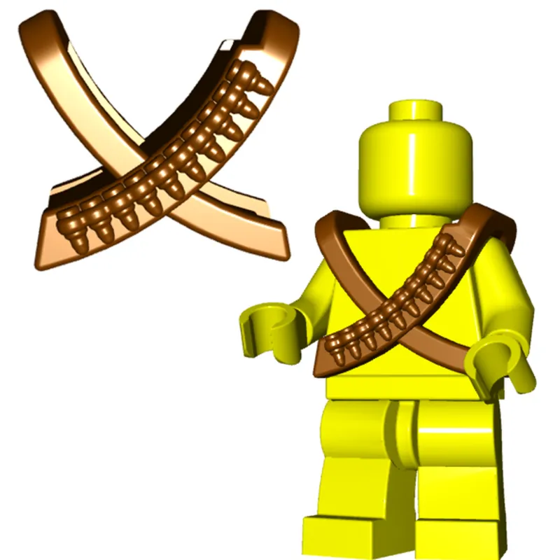Brick Warriors>The Brick Show Shop Bandolier for LEGO Minifigures