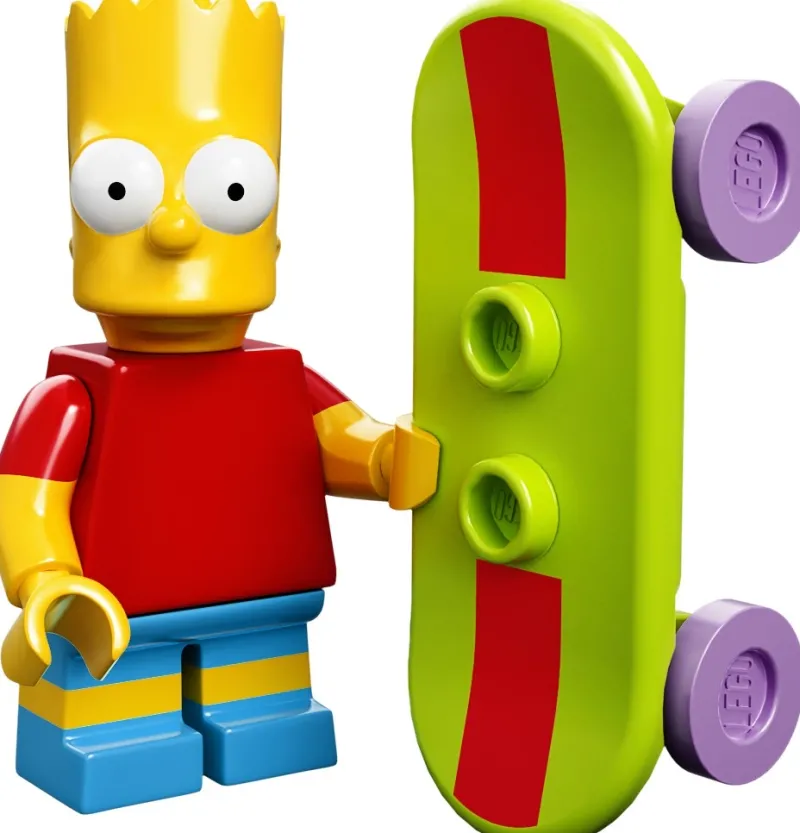 Collectible Minifigures>The Brick Show Shop Bart Simpson - LEGO Simpsons Collectible Minifigure (Series 1) (2014)