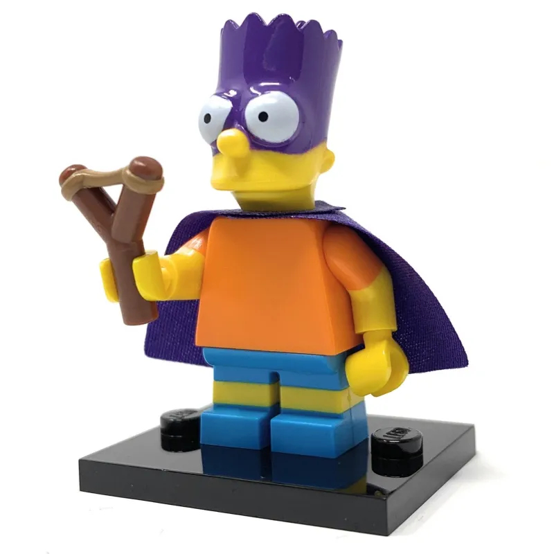 Collectible Minifigures>The Brick Show Shop Bart Simpson (Bartman) - LEGO Simpsons Collectible Minifigure (Series
