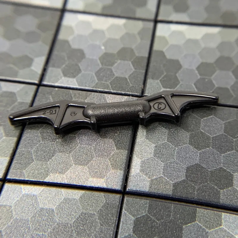Lego Parts>The Brick Show Shop Batarang (Black) - Official LEGO® Part