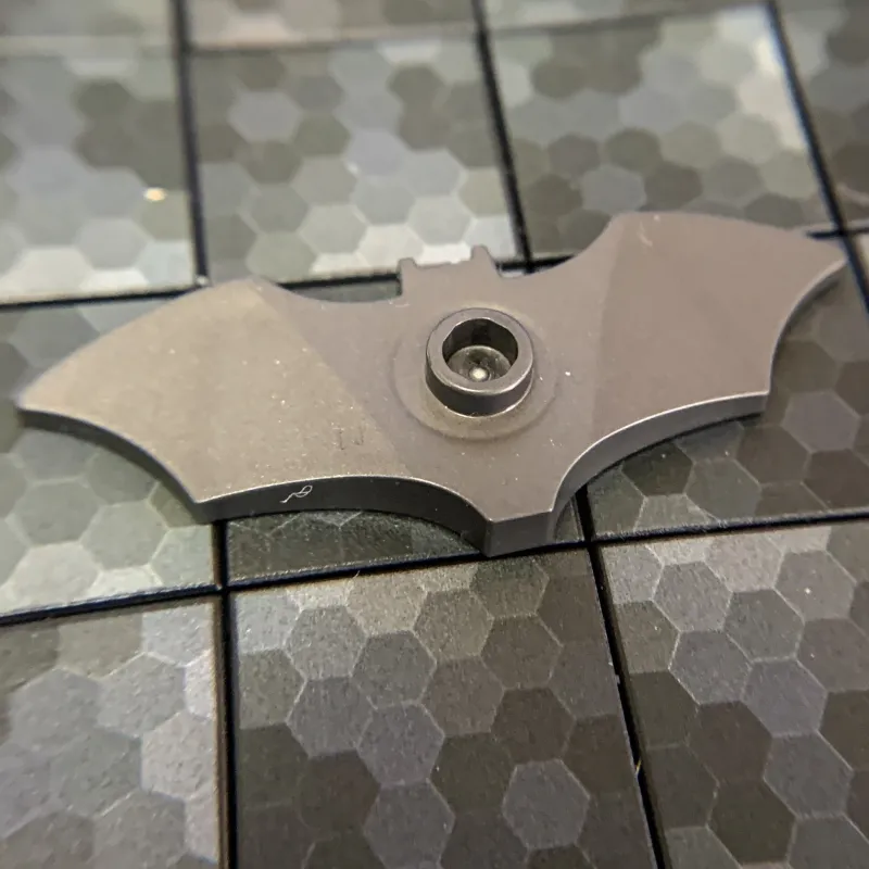 Lego Parts>The Brick Show Shop Batarang (Wide) - Official LEGO® Part