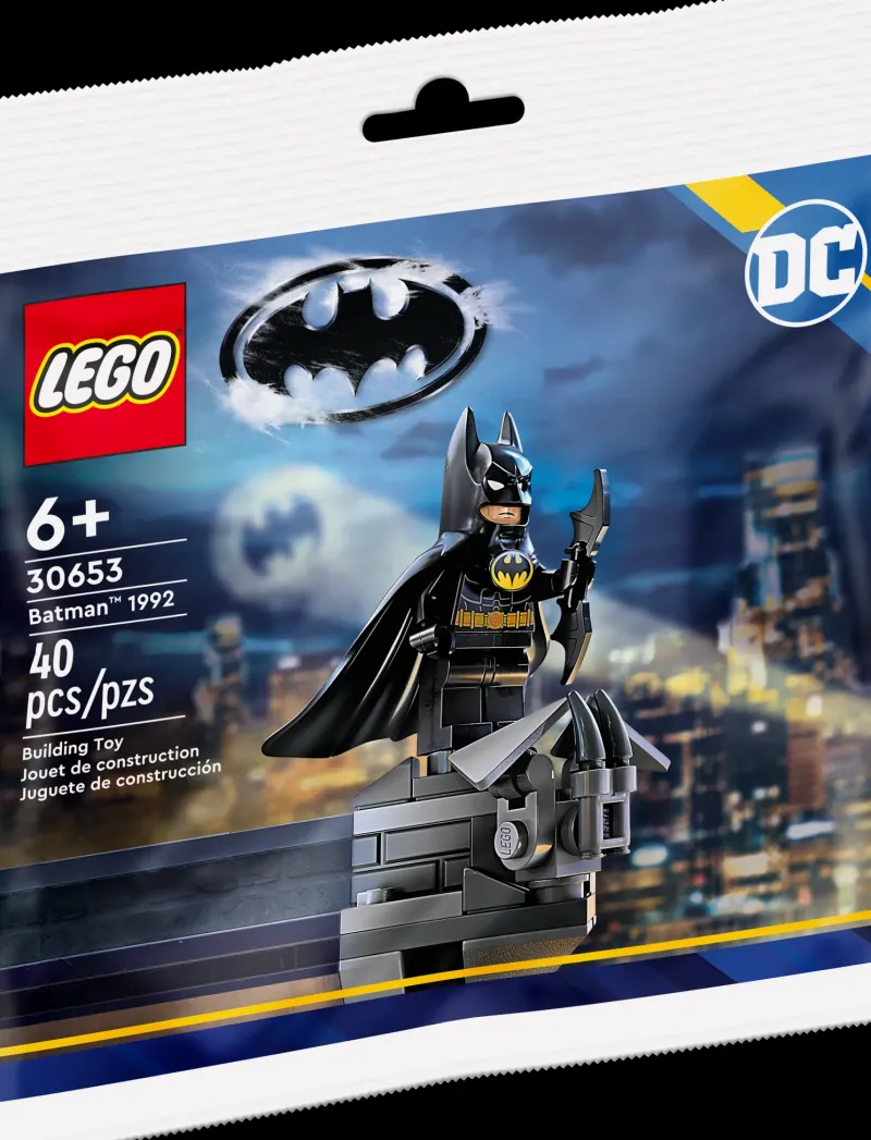 Dc Comics | Lego Polybags>The Brick Show Shop Batman 1992 Minifigure - LEGO DC Comics / Batman Polybag Set (30653)