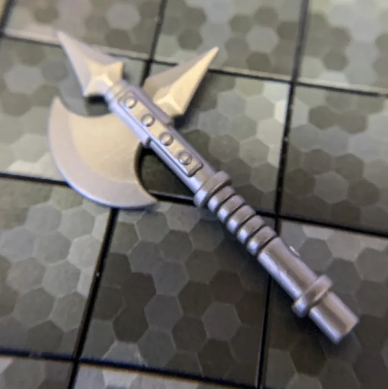 Brick Warriors>The Brick Show Shop Battle Axe - Brick Warriors - LEGO Compatible