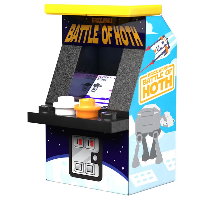 Arcade>The Brick Show Shop Battle of Hoth SW Arcade Machine made using LEGO parts - B3 Customs