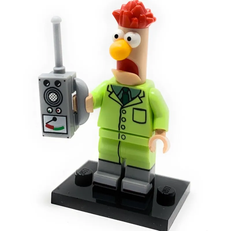 Disney | Collectible Minifigures>The Brick Show Shop Beaker - LEGO Muppets / Disney Collectible Minifigure (2022)