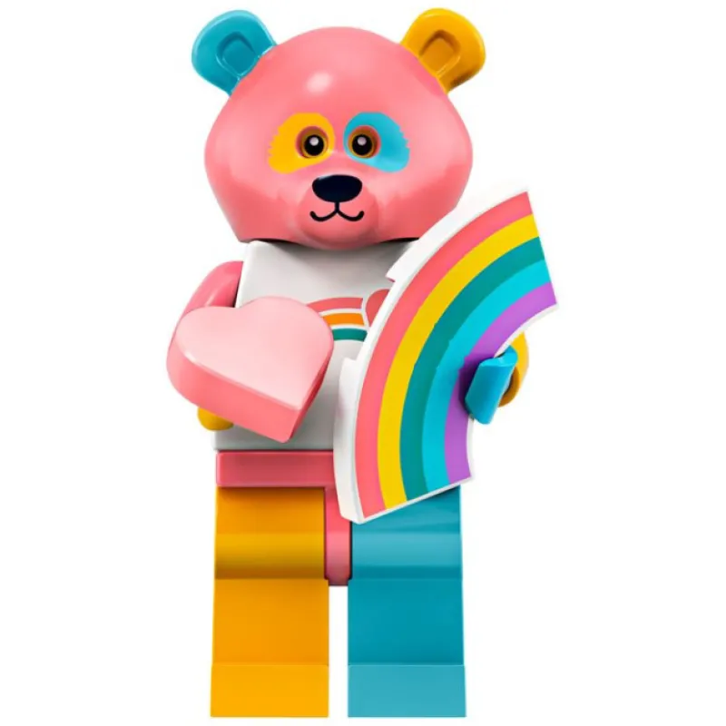 Collectible Minifigures>The Brick Show Shop Bear Costume Guy - LEGO Series 19 Collectible Minifigure