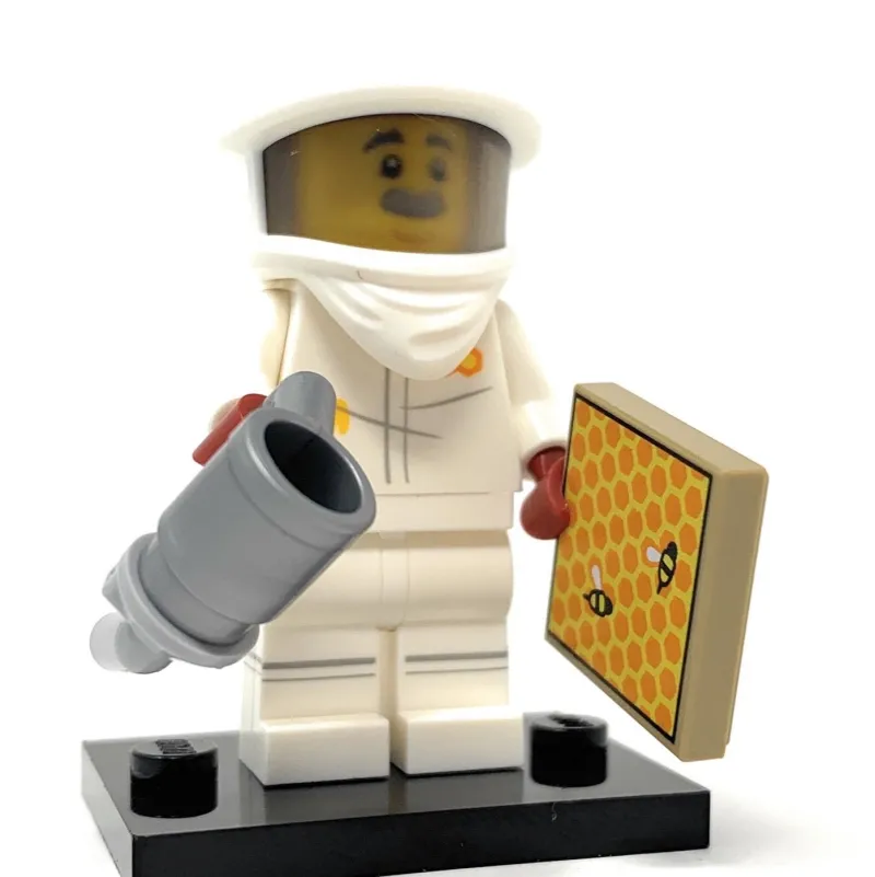 Collectible Minifigures>The Brick Show Shop Beekeeper - LEGO Series 21 Collectible Minifigure