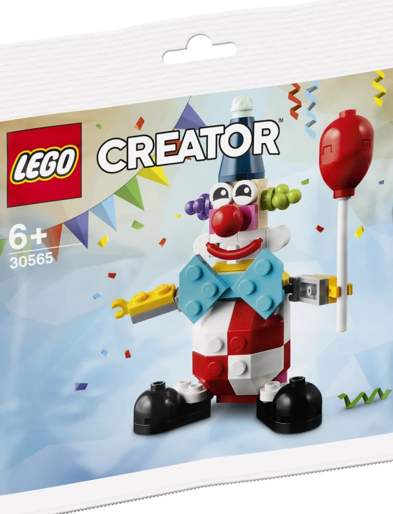 Lego Polybags>The Brick Show Shop Birthday Clown - LEGO Creator Polybag Set (30565)