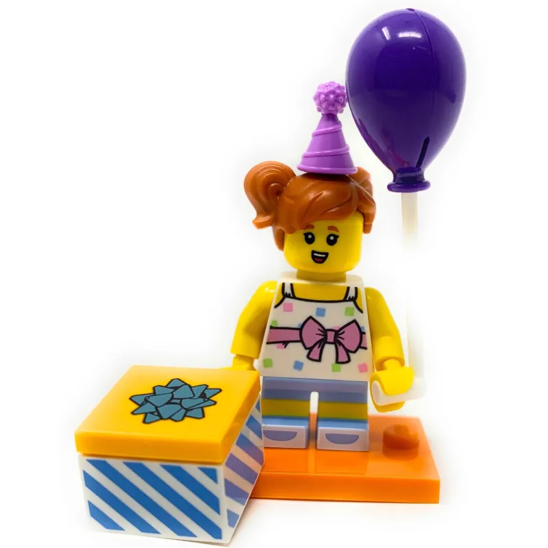 Collectible Minifigures>The Brick Show Shop Birthday Girl - LEGO Series 18 Collectible Minifigure (2018)