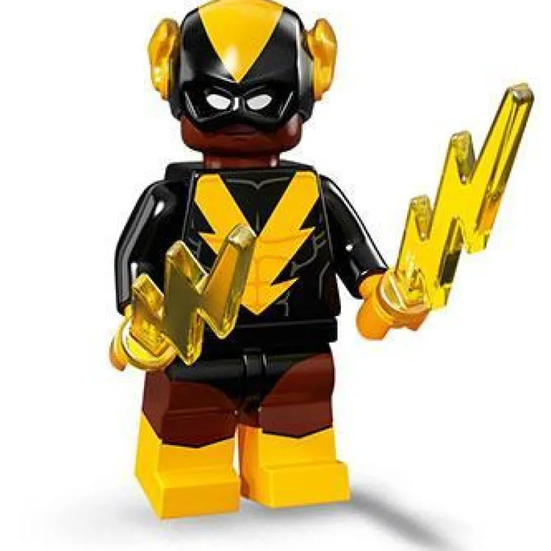 Collectible Minifigures>The Brick Show Shop Black Vulcan - Series 2 LEGO Batman Movie Collectible Minifigure (2018