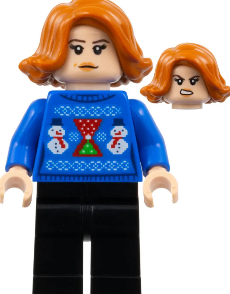 Marvel>The Brick Show Shop Black Widow (Advent, Christmas Sweater) - LEGO Marvel Minifigure (2023