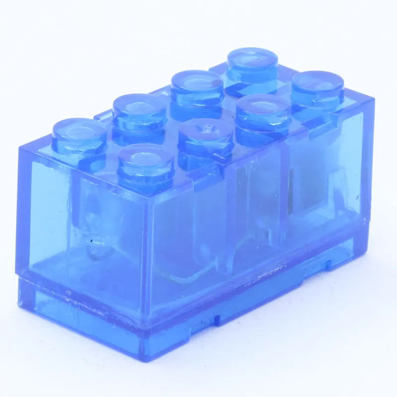 Lego Lighting>The Brick Show Shop Blue Light-Up 2x4 Brick (Blue Light) - Compatible w/ LEGO