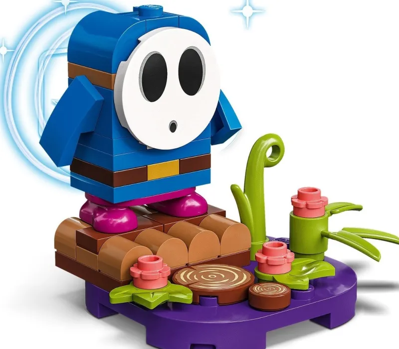 Super Mario>The Brick Show Shop Blue Shy Guy (Series 5) - LEGO 71410 Super Mario Character Minifigure
