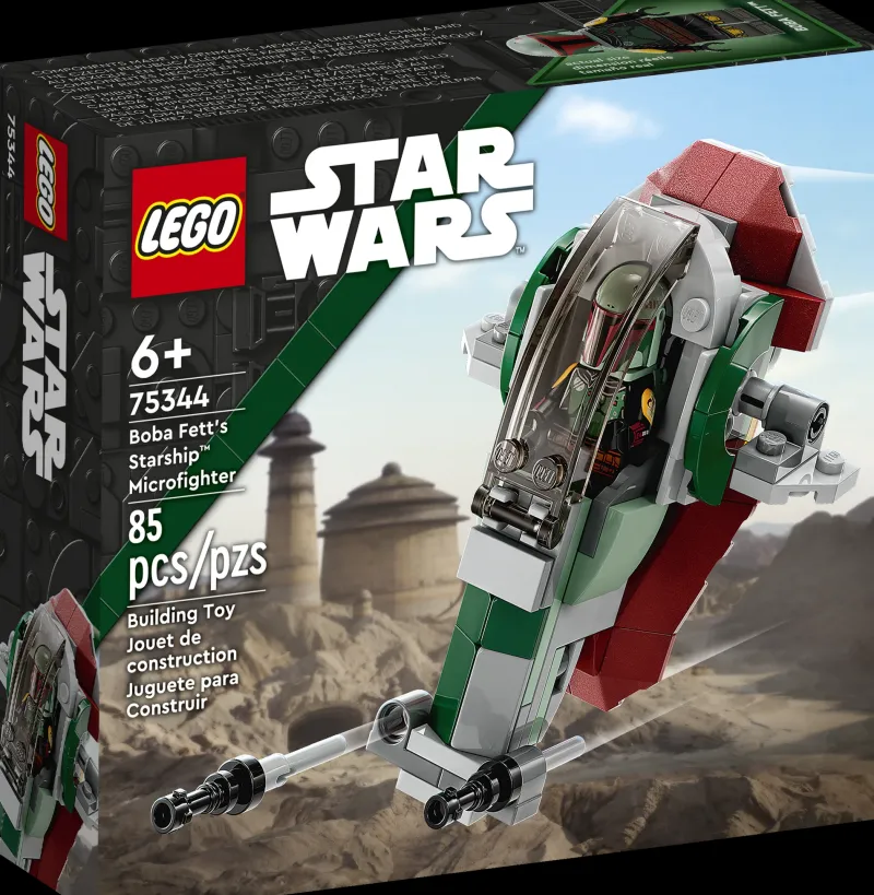Lego Star Wars Sets>The Brick Show Shop Boba Fett's Starship Microfighter - LEGO Star Wars Set (75344)