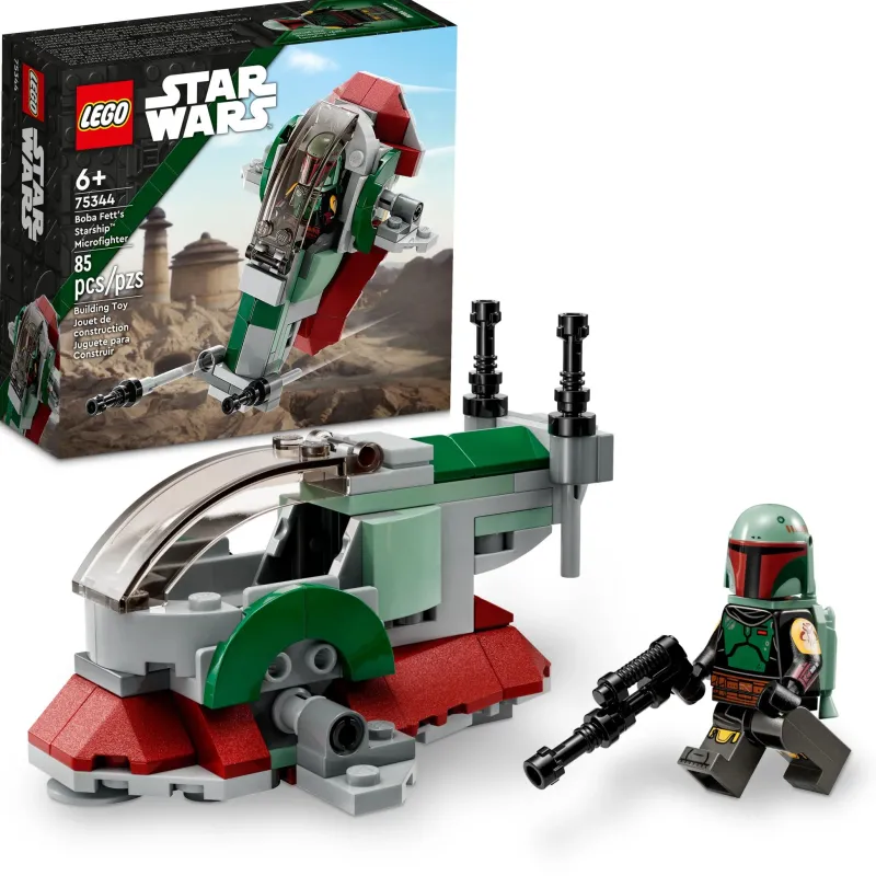 Lego Star Wars Sets>The Brick Show Shop Boba Fett's Starship Microfighter - LEGO Star Wars Set (75344)