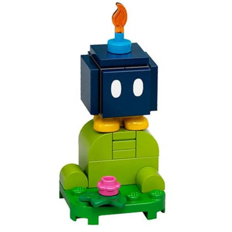 Super Mario>The Brick Show Shop Bob-omb (Series 1) - LEGO Super Mario Character Minifigure (2020)