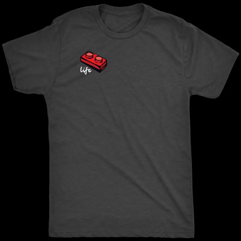 T-shirts>The Brick Show Shop Brick Life T-Shirt VintageBlack