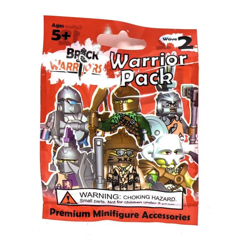 Brick Warriors>The Brick Show Shop Brick Warriors Minifig Accessory Mystery Pack (Series 2)